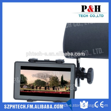 2015 New design Universal Car Seat Backseat Tablet Headrest Mount Kit Holder car seat holder for tablet